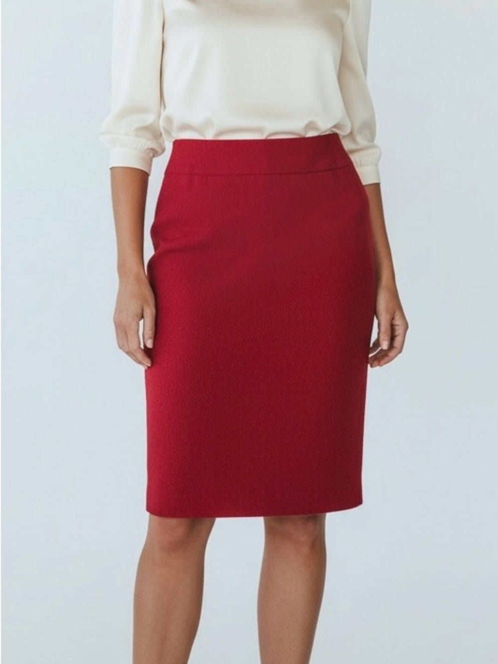Talbots Wool Blend Pencil Skirt
